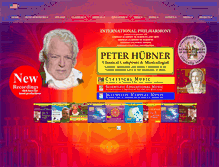 Tablet Screenshot of peterhuebner.com